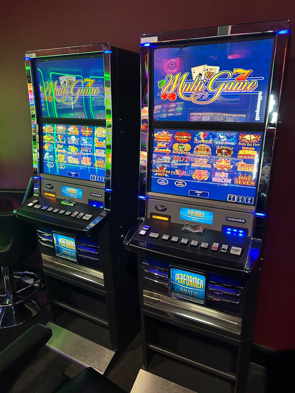 AMATIC MultiGame Performer machines